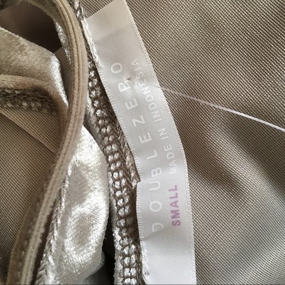 {new} Double Zero crushed velvet strappy camisole - Picture 5 of 6